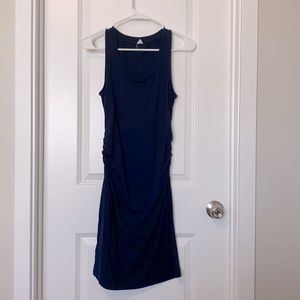 PinkBlush Navy Blue Maternity Sleeveless Dress